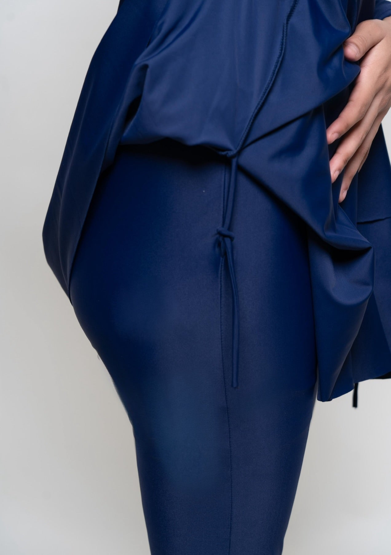 Catla - Jewelled modest Swimsuit Set (Navy)
