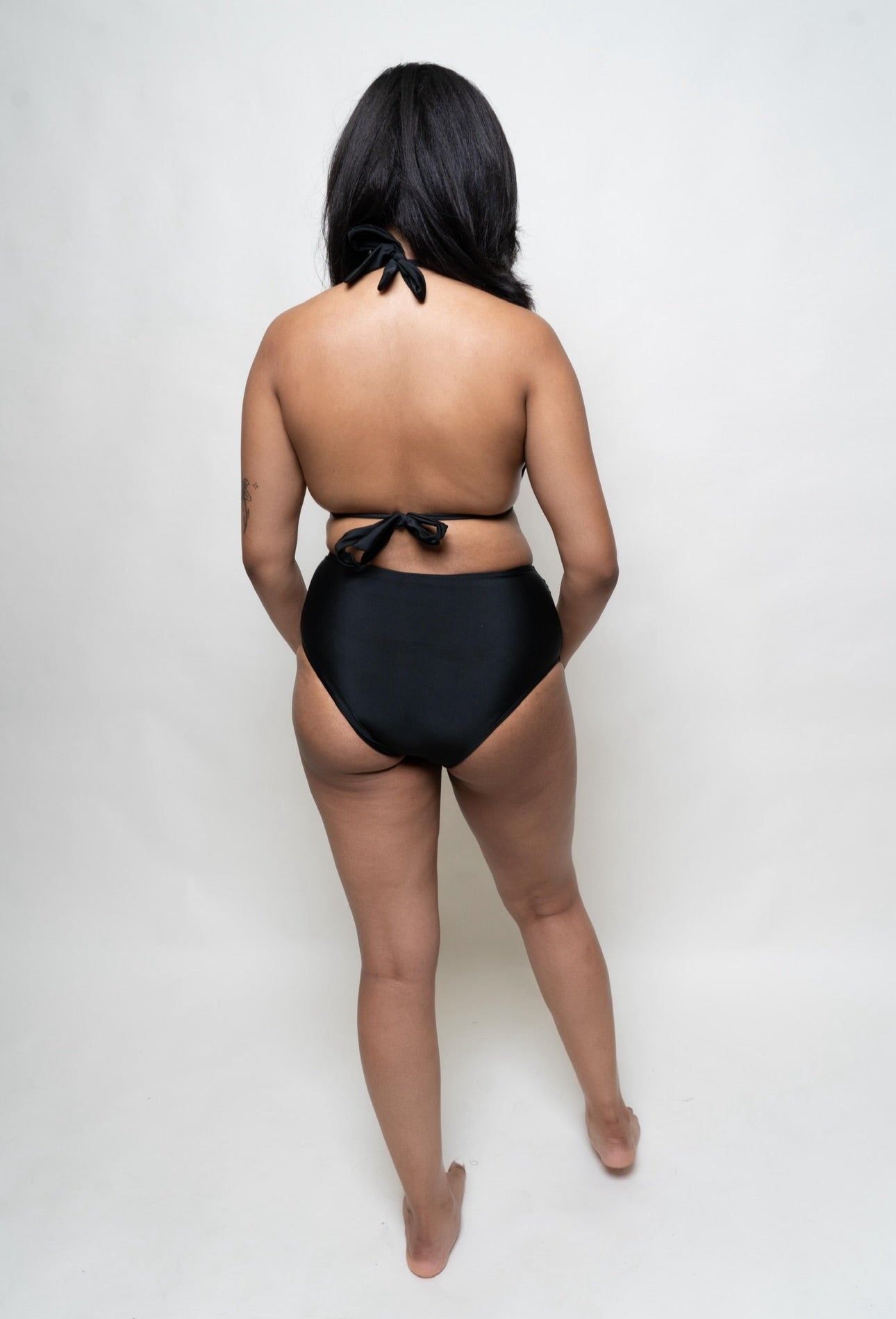 Coley - Jewelled Bikini Bottoms (Black)