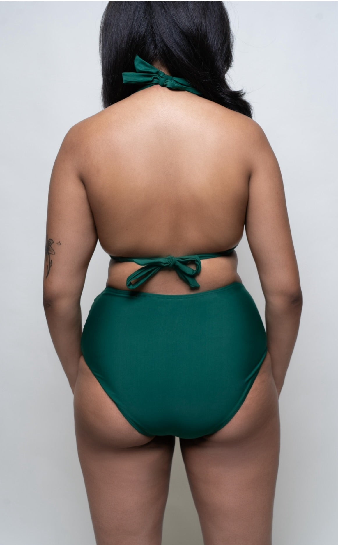 Coley - Jewelled Bikini Bottoms (Green)