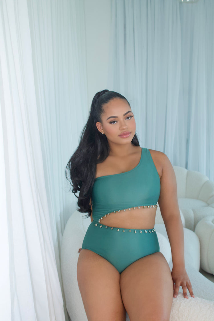 Our Beautiful Swimsuit Collection Is Made For All Body Shapes And Sizes. With Hand Crafed Jewels, Shine Bright Like The Diamond You Are.