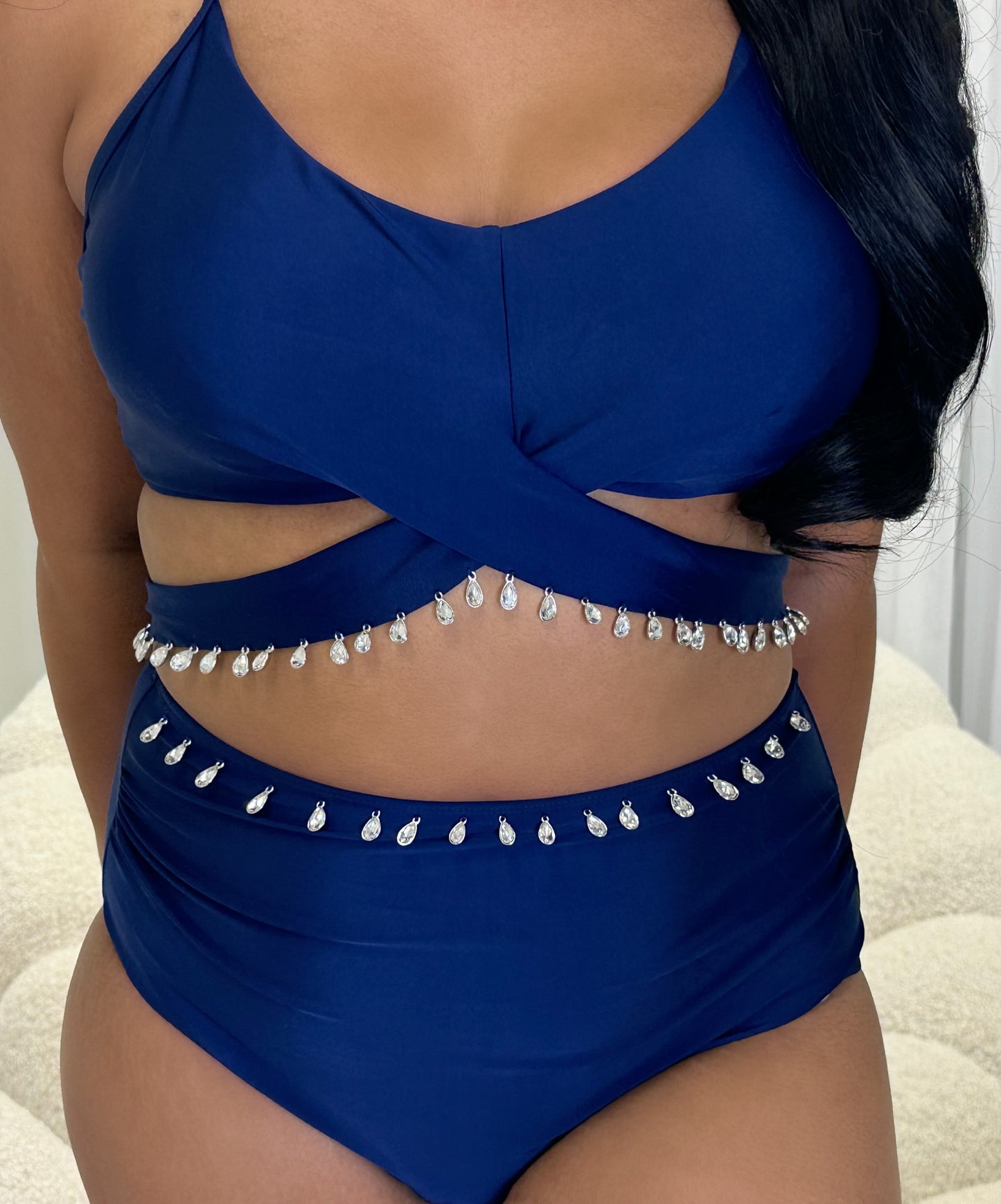 Koi - Top de bikini con joyas